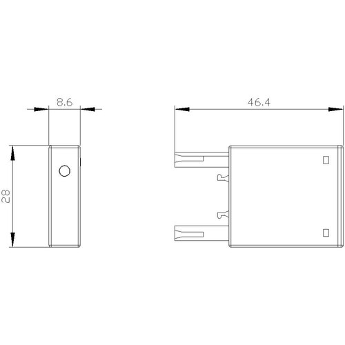 3RT2916-1JK00 SIEMENS Varistor mit LED, AC48-127V,DC24-70V(F.S00) Produktbild Additional View 2 L