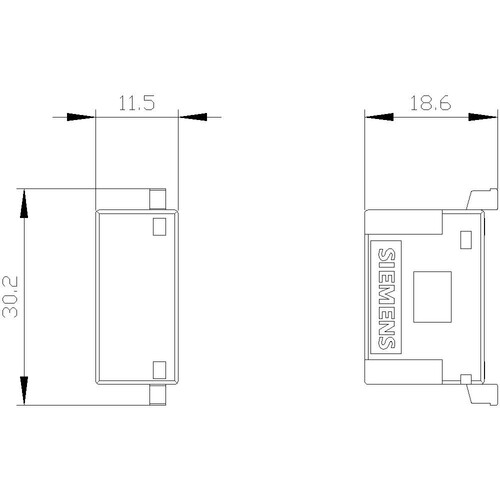 3RT2926-1JJ00 SIEMENS Varistor mit LED AC24-48V DC12-24V(S0) Produktbild Additional View 2 L