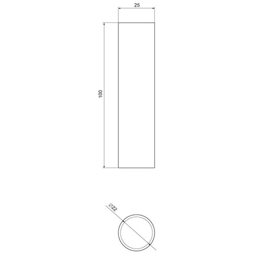 8WD4208-0EF SIEMENS Rohr 10cm Produktbild Additional View 1 L