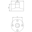 8WD4308-0DB SIEMENS Signalsäule Durchmesser 70mm Produktbild Additional View 1 S