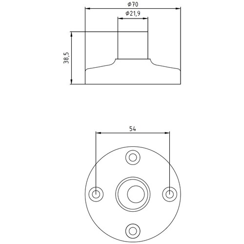 8WD4308-0DB SIEMENS Signalsäule Durchmesser 70mm Produktbild Additional View 1 L