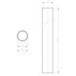 8WD4308-0EA SIEMENS Signalsäule Durchmesser 70mm, Länge 250mm Produktbild Additional View 1 S