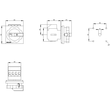 3LD2003-0TK53 SIEMENS Not-Aus-Schalter 16A/690V 400V/7,5kW Produktbild Additional View 2 S