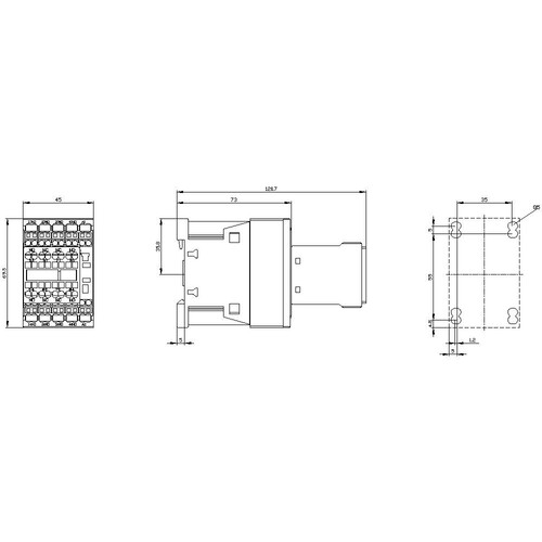 3RH2262-2BB40 SIEMENS HILFSSCHUETZ 6S+2OE,DC24V Produktbild Additional View 2 L