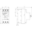 3RV2021-0GA10 Siemens Leistungsschalter BGR. S0 Produktbild Additional View 2 S