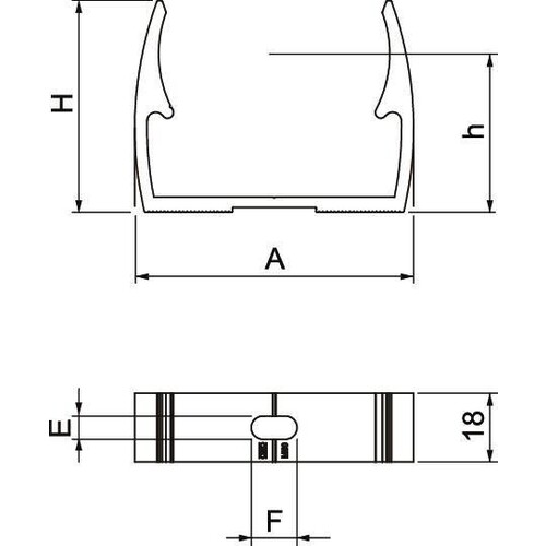 2149932 OBO ALQ M32 ALU Quick-Schelle M32 Aluminium Produktbild Additional View 1 L