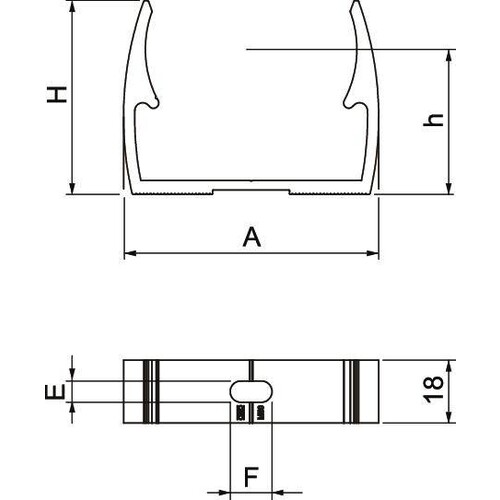 2149950 OBO ALQ M50 ALU Quick-Schelle M50 Aluminium Produktbild Additional View 1 L