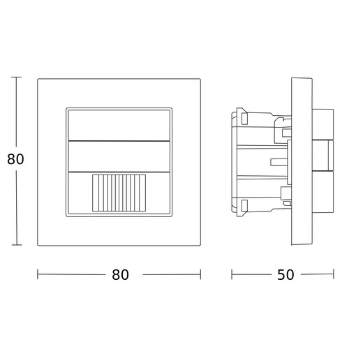 029944 Steinel Präsenzschalter IR 180 Com1 weiß Produktbild Additional View 1 L