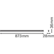 4058075106192 Ledvance Lichtleiste LN COMP Switch 900 12W/3000K Produktbild Additional View 2 S