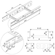 17369 Trayco CLFI60-0300-10-3PG Kabelleiter 60x300x3000 Produktbild