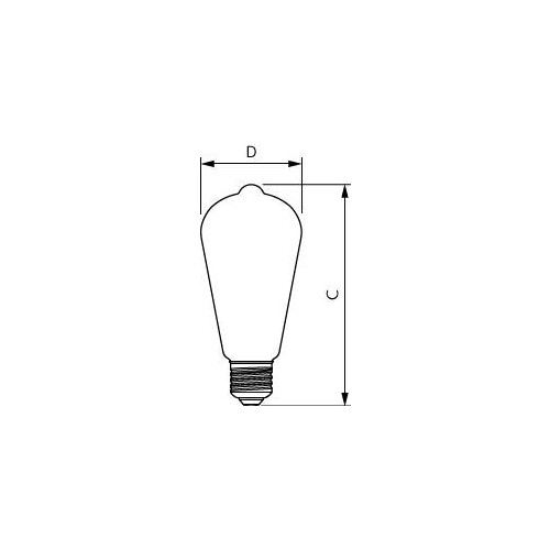 32481700 Philips Lampen MASTER Value LEDbulb 5,9-60W ST64 E27 92 Produktbild Additional View 2 L