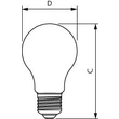 34794600 Philips MASTER Value LEDbulb 11,2-100W A60 E27 927 matt Glas DIM Produktbild Additional View 2 S