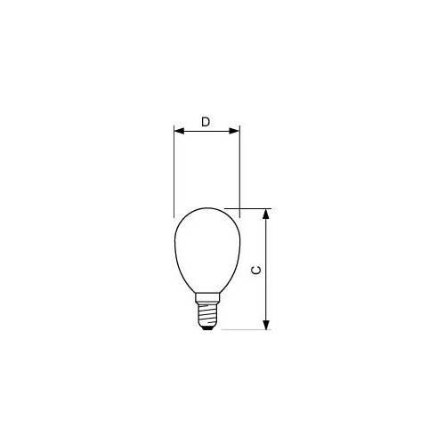 34774800 Philips CorePro LEDLuster 2-25W P45 E14 klar Gla Produktbild Additional View 3 L