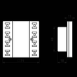 LS52941ST KNX Tastsensor-Modul Universal 4fach Produktbild Additional View 1 S