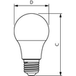 16895400 Philips Lampen CorePro LEDbulb 4,9-40W A60 E27 827 matt Produktbild Additional View 2 S