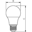 16895400 Philips Lampen CorePro LEDbulb 4,9-40W A60 E27 827 matt Produktbild Additional View 1 S