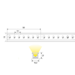 102116 Bilton Blair Top 900 LED strip 24VDC 11W/m IP67 CRI>80 4000K WHITE 5m Produktbild Additional View 2 S