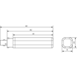 28752500 Philips Lampen CorePro LED PLC 5.9W 840 2P G24d-1 Produktbild Additional View 3 S