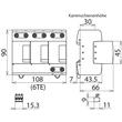 951305 Dehn M DVM TNC 255 FM Kombiableiter Produktbild Additional View 2 S