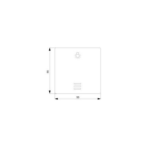 5TG6206 Siemens Wippe m. Symbol Licht und Fenster System i Titanweiss Produktbild Additional View 1 L