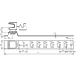204187 DEHN Leitungshalter CU 335mm lang Produktbild Additional View 2 S