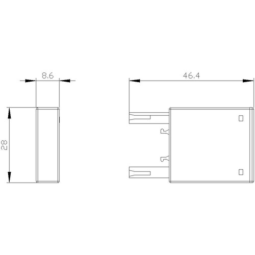 3RT2916-1BB00 SIEMENS Überspannungs- begrenzer,Varistor,AC 24...48V DC24..70V Produktbild Additional View 2 L