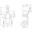 3SE5122-0CH01 Siemens Positionsschalter m. Schwenkhebel Sprungschaltglied 1S 1Ã Produktbild Additional View 2 S