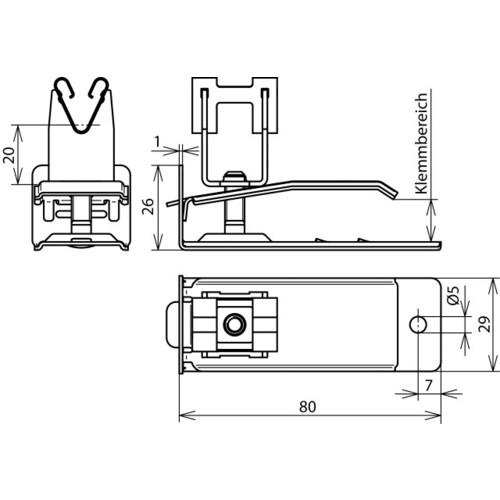 206389 Dehn Dachleitungshalter Niro Produktbild Additional View 2 L