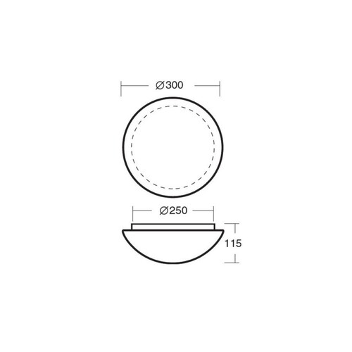 789-42709 MOLTO AURA 8 DL weiß triplex opalglas 2x AGL A60 60W E27 Produktbild Additional View 1 L