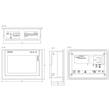 6AV2124-0GC01-0AX0 SIEMENS Simatic Hm Tp700, Comfort Panel Touchfernbedienung Produktbild Additional View 2 S