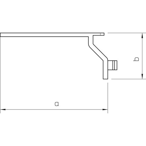 6178092 Obo Drahthaltesteg für Verdrahtungskanäle LK4 und LK4/N Produktbild Additional View 1 L