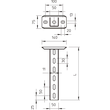 6341535 OBO US5/K30 U-Stiele Hängestiel 300mm Produktbild Additional View 1 S