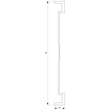 5TG1203-1 SIEMENS Rahmen 3-fach MIRO 232x90mm Glas weiss Produktbild Additional View 1 S