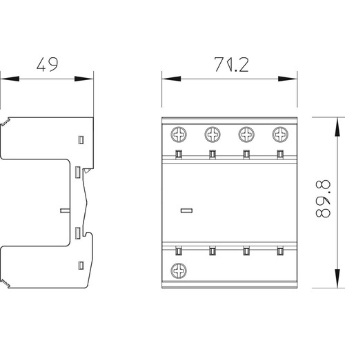 5096669 Obo MB 3+NPE Multibase 3-Polig + NPE Produktbild Additional View 1 L