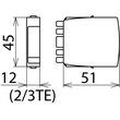 920244 DEHN Blitzductor BXT ML2 BD S24 Kombiableiter-Modul für 1 Doppelader Produktbild Additional View 3 S