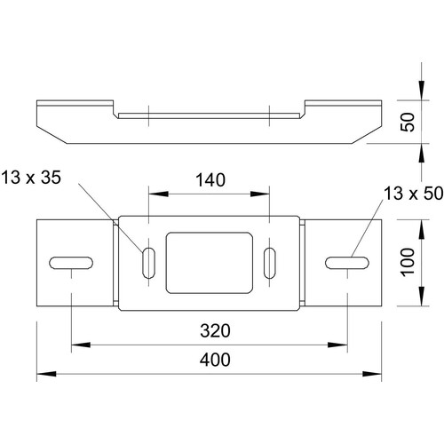 6346804 OBO Adapter für Kopfplatte zu IS8 + US7 KA-SY Produktbild Additional View 1 L