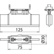 785642 DEHN Sperrelement f. NH-Sicherungsunterteil  Gr.0 Produktbild Additional View 2 S