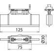 785642 DEHN Sperrelement f. NH-Sicherungsunterteil  Gr.0 Produktbild Additional View 1 S