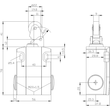 3SE5122-0CE01 Siemens Positionsschalter nur von rechts anfahren Produktbild Additional View 2 S