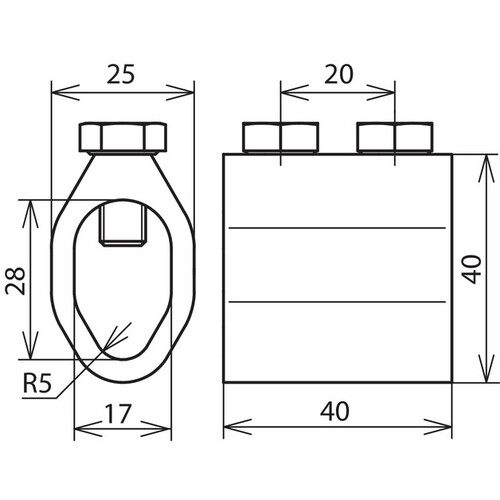 450001 DEHN Trennmuffe AL8-10/16 Produktbild Additional View 1 L