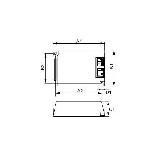9137006044 Philips Vorschaltgerät HID-PV C035/S CDM Produktbild Additional View 1 L