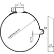 200089 DEHN Regenrohrhalter 100-120mm Produktbild Additional View 1 S