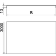 6052824 Obo DRLU100 VA4301 Rinnendeckel V2A 100 Produktbild Additional View 1 S