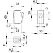 2207028 Obo Grip-Sammelhalterung 2031M15FS, 15x NYM3x1,5, verzinkt Produktbild Additional View 1 S