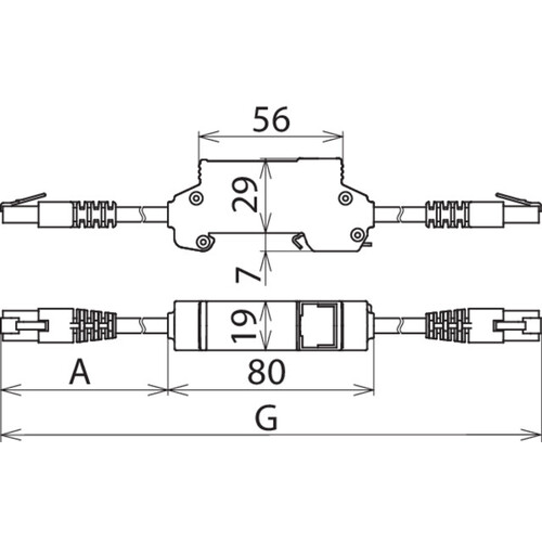 929100 DEHN ÜS-Ableiter DEHNpatch Produktbild Additional View 2 L