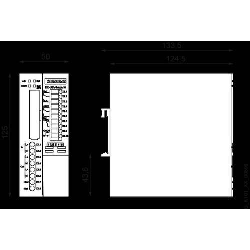 6EP1931-2EC21 SIEMENS Sitop DC-USV-Modul 24VDC/15A Produktbild Additional View 2 L