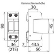 952200 DEHN Überspannungsableiter Typ2 DEHNguard M DG M TN 275 TN-System Produktbild Additional View 3 S