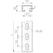 1121464 OBO CPS 5 L 2M FT Profilschiene 2000x50x30 gelocht, Schlitzweite 22mm Produktbild Additional View 1 S