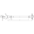 106246 Dehn Distanzhalter mit Stangen- halter und Bandrohrschelle NIRO Produktbild Additional View 2 S