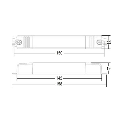 24-122440 Molto Luce Konverter 350mA 1-10LED 1W Produktbild Additional View 1 L